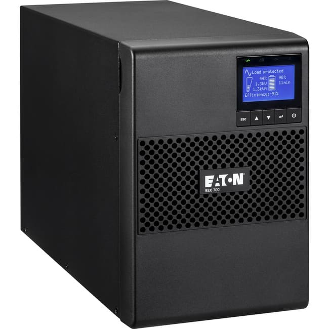 Eaton - 9SX 700VA 630W 120V Online Double-Conversion UPS - 6 NEMA 5-15R Outlets, Cybersecure Network Card Option, Extended - Unknown price history on PriceWatchPro