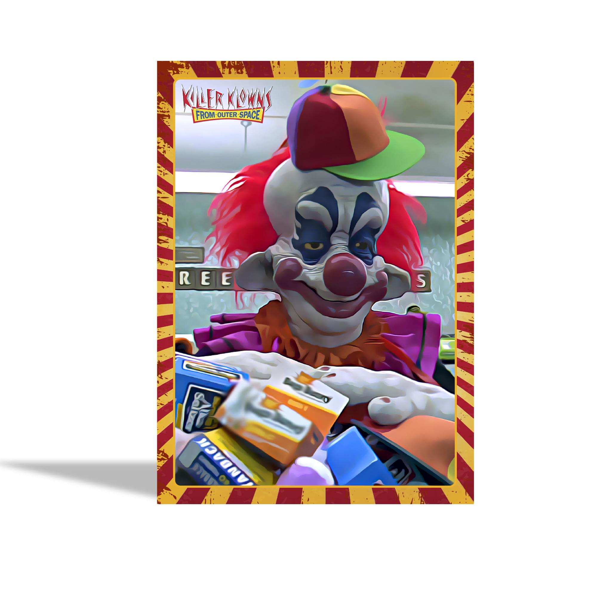 Cardsmiths Killer Klowns Trading Cards Series 1 | Collector's Box