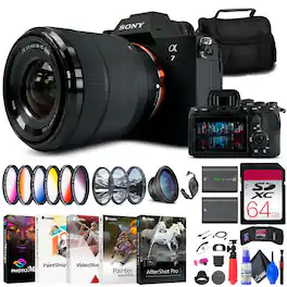 Sony - a7R IVA Mirrorless Camera + 64GB Card + Bag + Card Reader + More (International Version) - Black