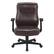 Front. Office Star Products - Mid Back Managers Office Chair - Chocolate.