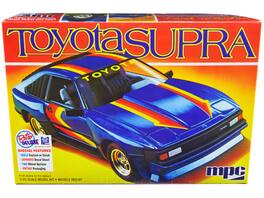 Skill 2 Model Kit 1983 Toyota Celica Supra 1/25 Scale Model Car by MPC - Multicolor