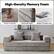 High-Density Memory Foam
- NOT EASY TO COLLAPSE
- UPGRADE AND THICKEN
- ORDINARY LOW DENSITY FOAM