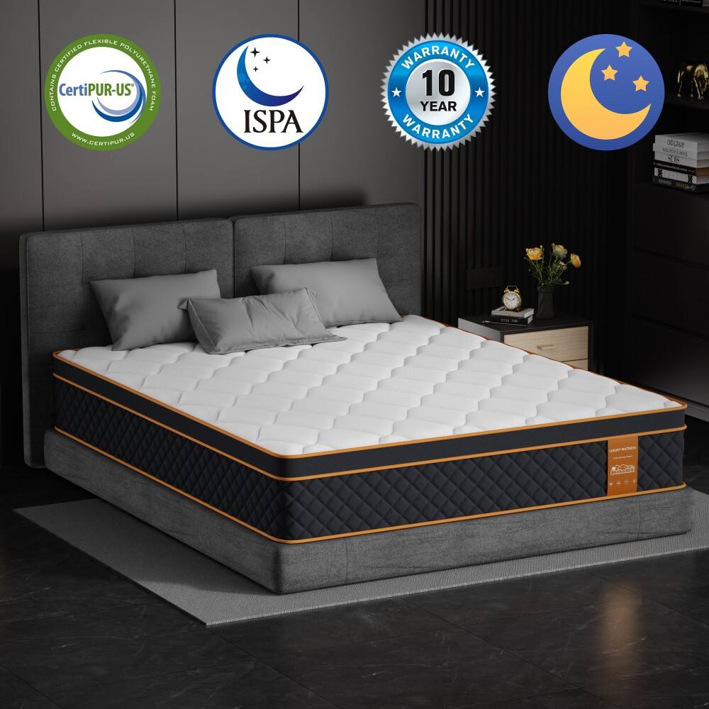 - PLOJIBLE CERTIFIED POLYURETHANE CONTAINS CertiPUR-US FOAM
- WWW.CERTIFUR.US
- 10 YEAR WARRANTY
- ISPA