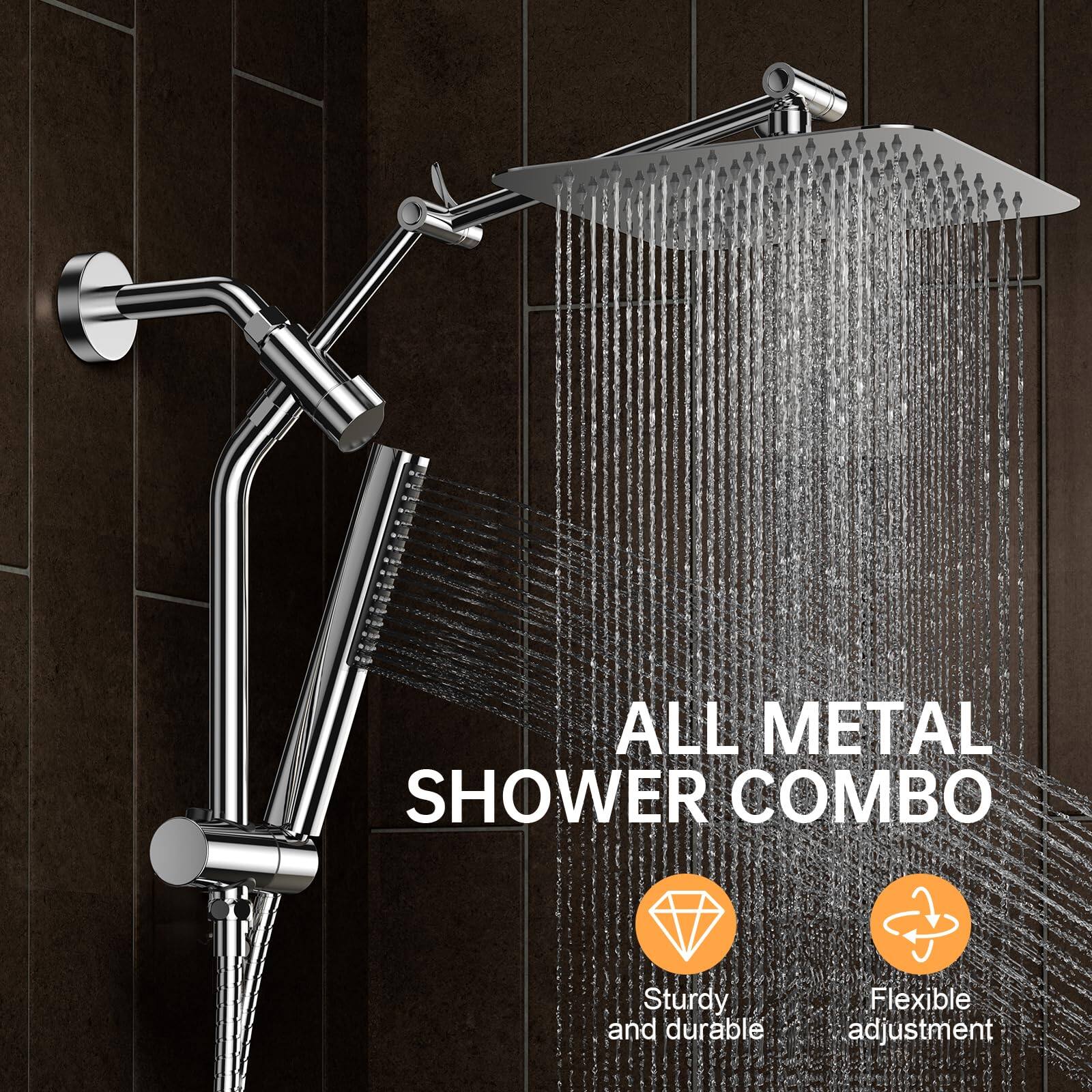 ALL METAL SHOWER COMBO

Sturdy and durable

Flexible adjustment