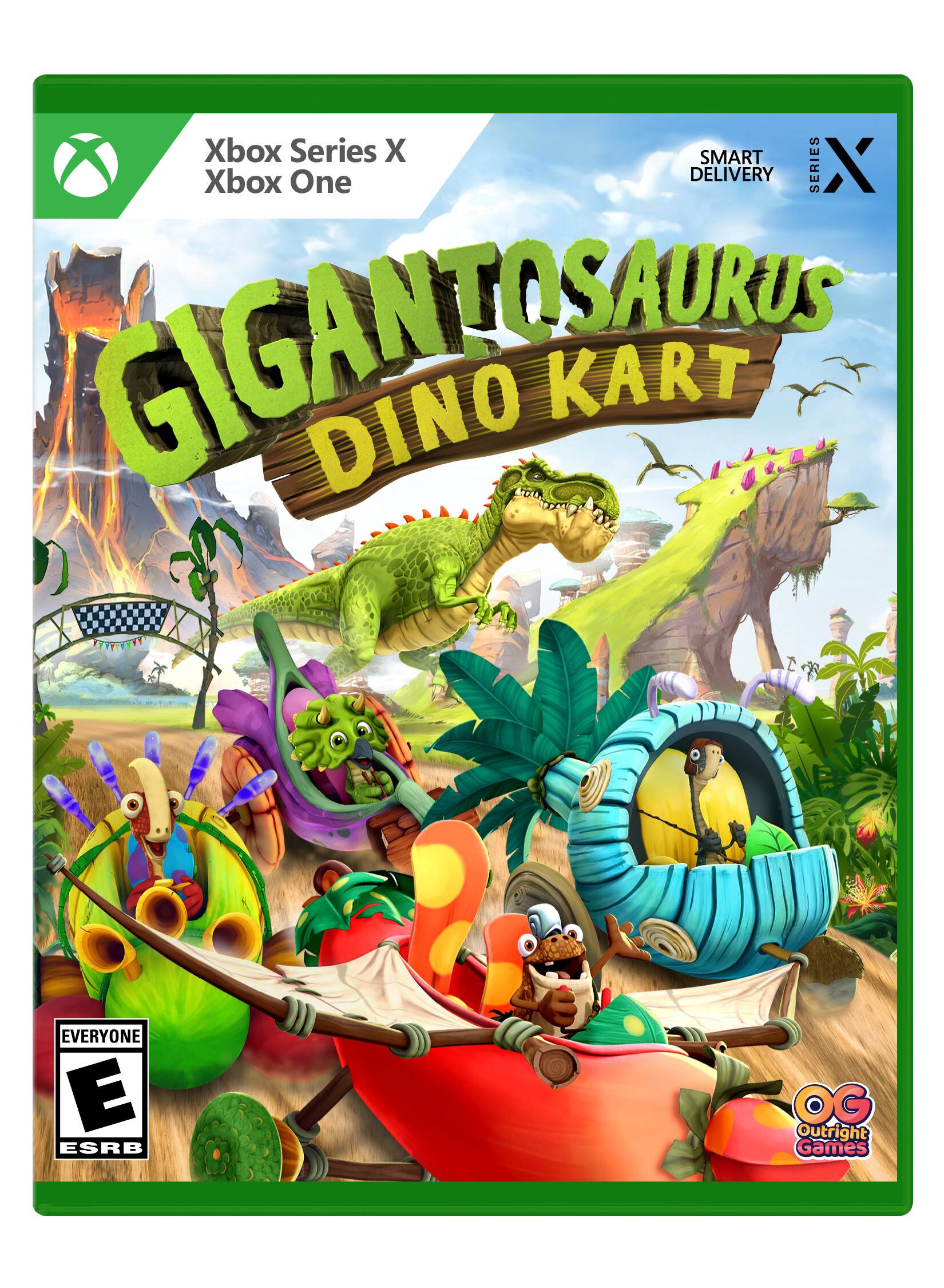 Front Zoom. Gigantosaurus Dino Kart - Xbox Series X.