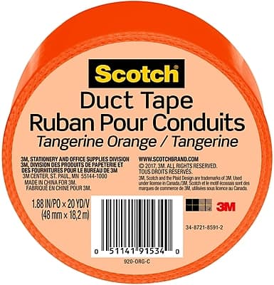 "Scotch - Duct Tape, 1.88"" x 20 yds., (920-ORG-C) - Orange" price history on PriceWatchPro