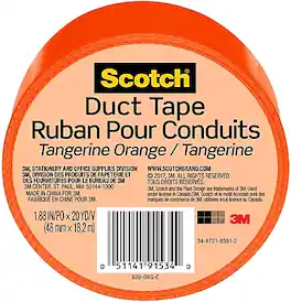 Scotch - Duct Tape, 1.88" x 20 yds - Orange