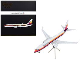 GeminiJets - Boeing 737-800 Commercial Aircraft American Airlines - AirCal Gemini 200 Series 1/200 & Airplane - Gray with Stripes