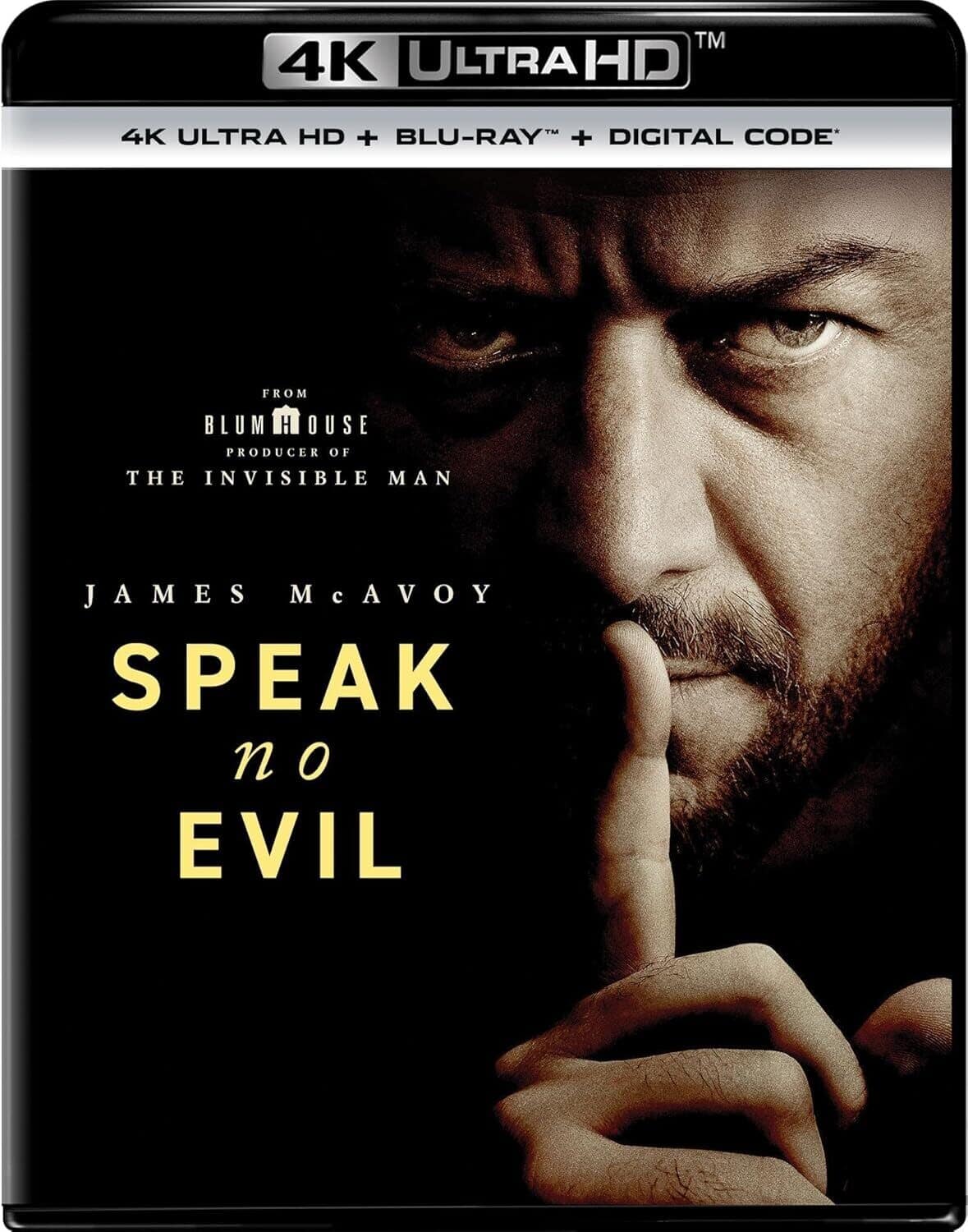 Front. Speak No Evil   - 4K Blu-Ray.