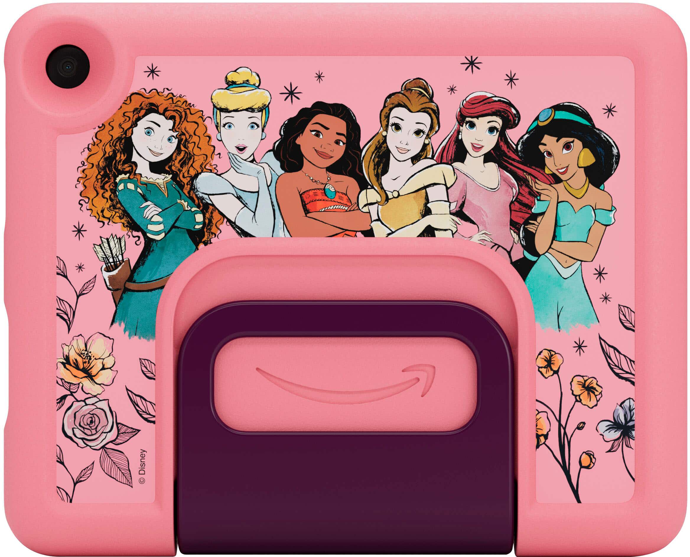 Back. Amazon - Fire HD 8 Kids tablet, ages 3-7 | 3GB memory, 13-hr battery, 32GB (2024 release) - Disney Princess.