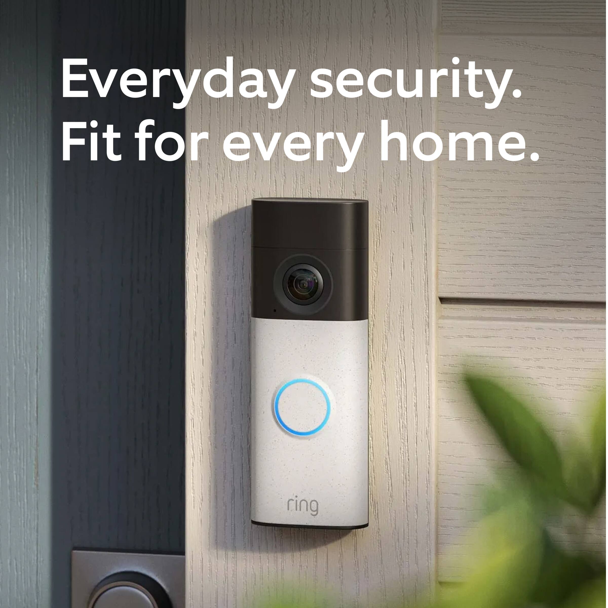 Everyday security. Fit for every home. ring