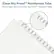 Clear Rip Proof™ Reinforced Tabs
White paper stock with clear Rip-Proof™ reinforced tabs.
126 127 128 129 130 131 132 133 134 135 136