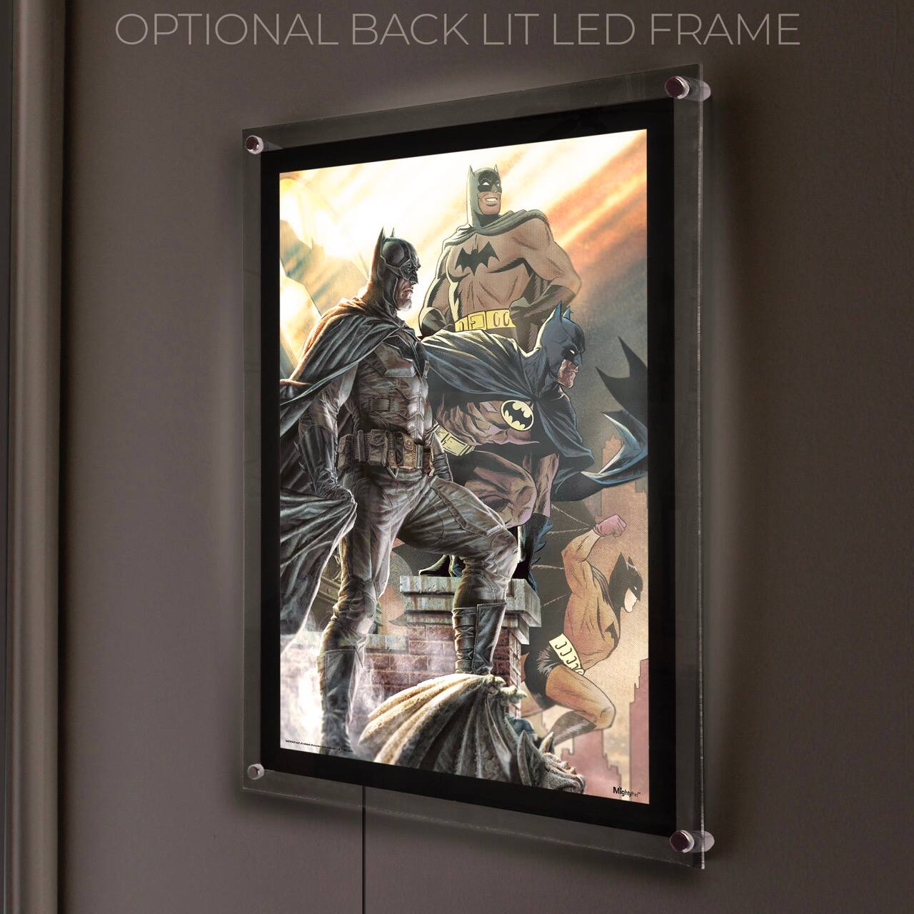 OPTIONAL BACK LIT LED FRAME