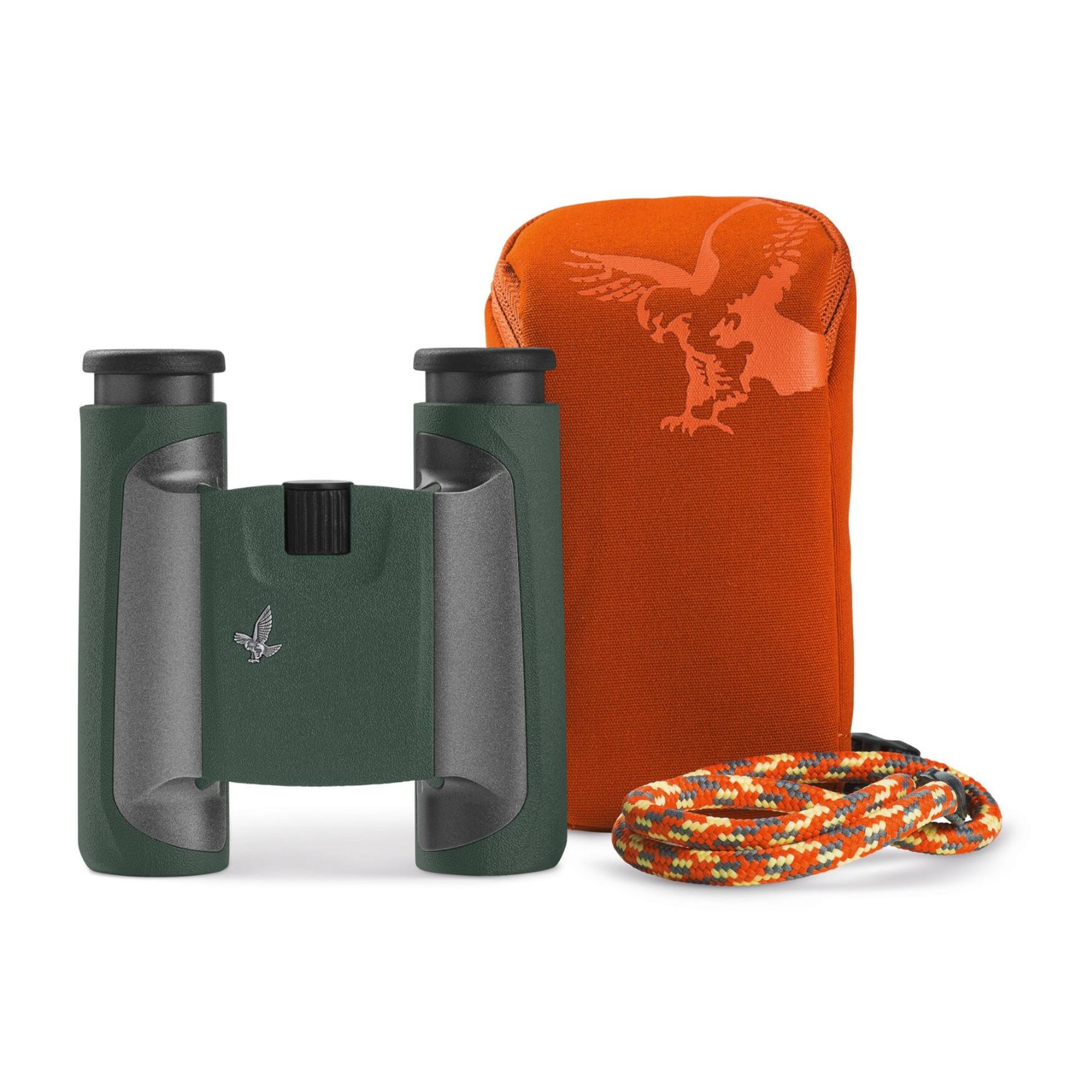 Angle. Swarovski - Swarovski 10x25 CL Pocket Binoculars (Green, Mountain Field Bag).