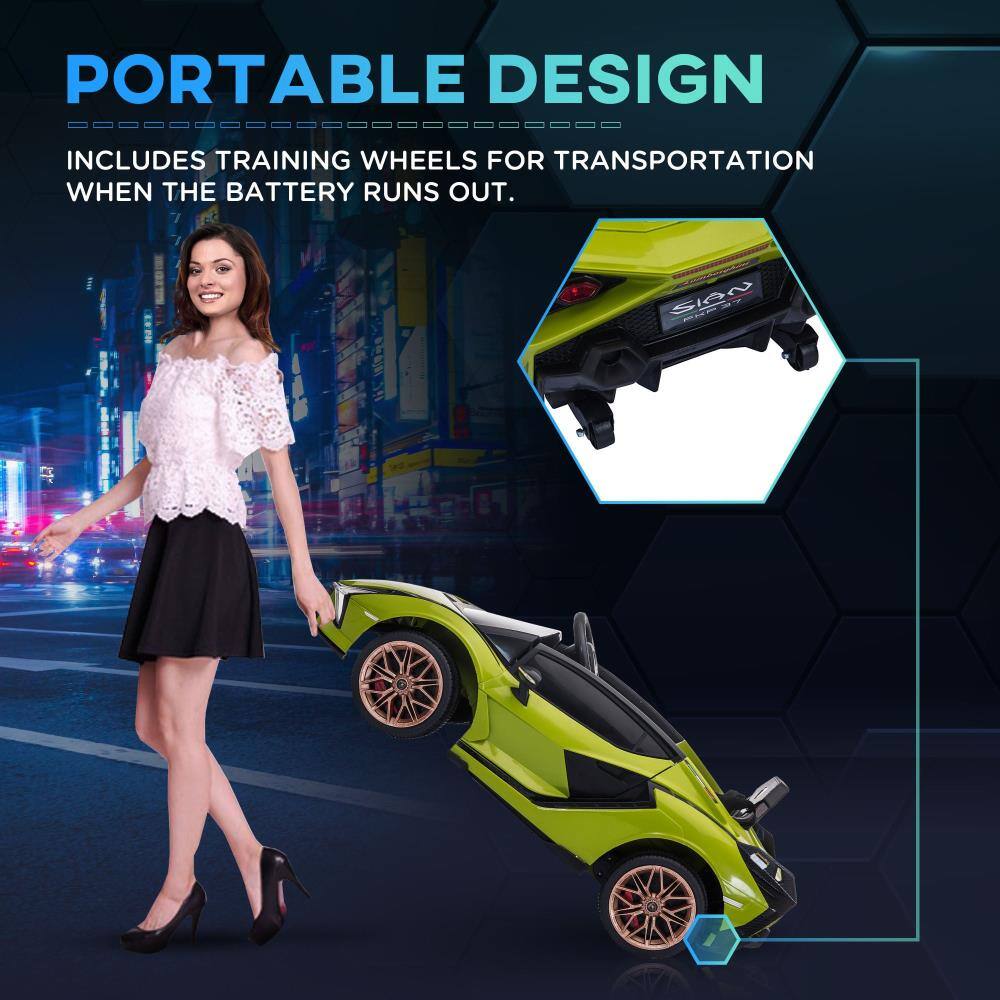 PORTABLE DESIGN  
INCLUDES TRAINING WHEELS FOR TRANSPORTATION WHEN THE BATTERY RUNS OUT.