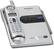 Angle Standard. Panasonic - 2-Line 2.4GHz GigaRange Cordless Phone - Silver.