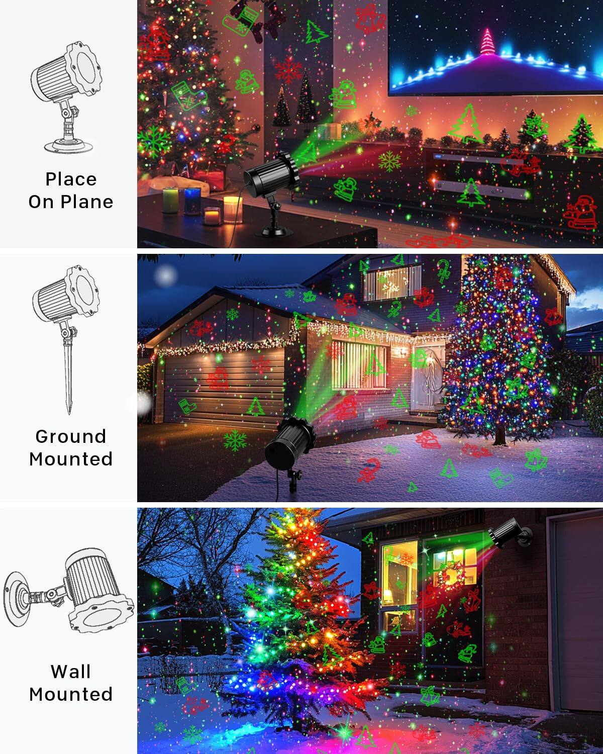 Place On Plane  
Ground Mounted  
Wall Mounted