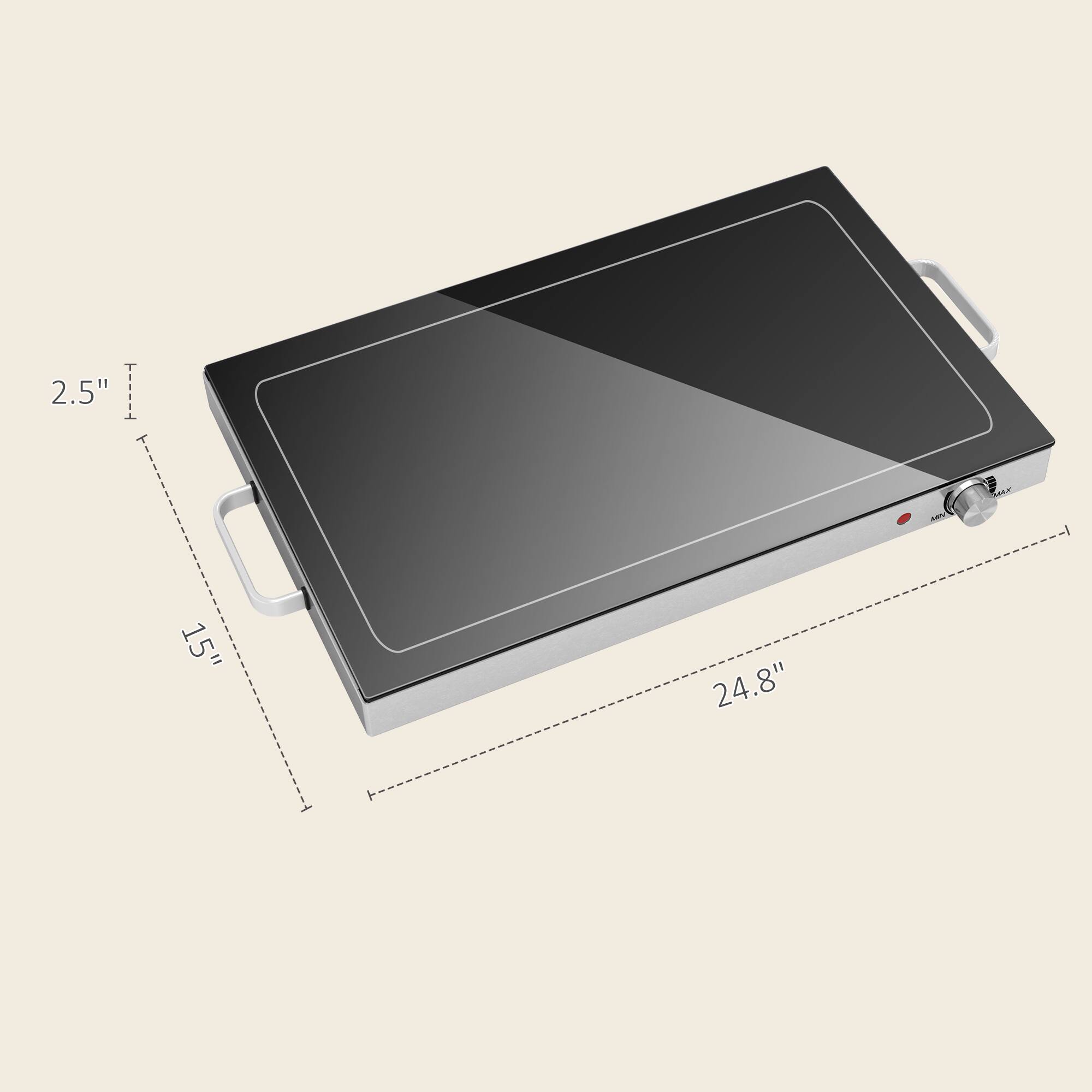 The dimensions of the object in the image are:

- 2.5 inches
- 15 inches
- 24.8 inches