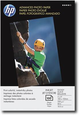 HP - Advanced Glossy Photo Paper - White