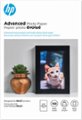 Front Zoom. HP - Advanced Glossy 4" x 6" Photo Paper - 100 Count - White.