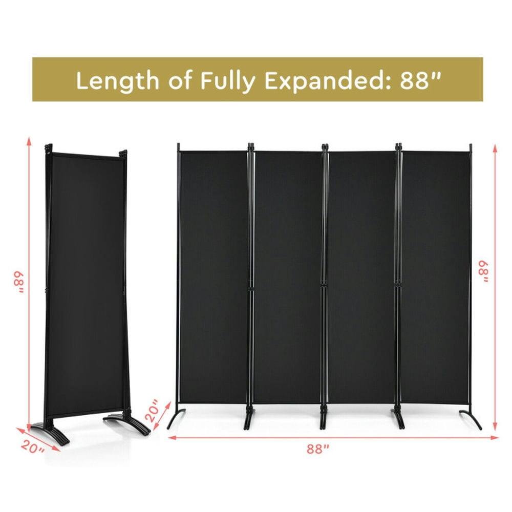 Length of Fully Expanded: 88" 68" 68" 20" 20" 88"