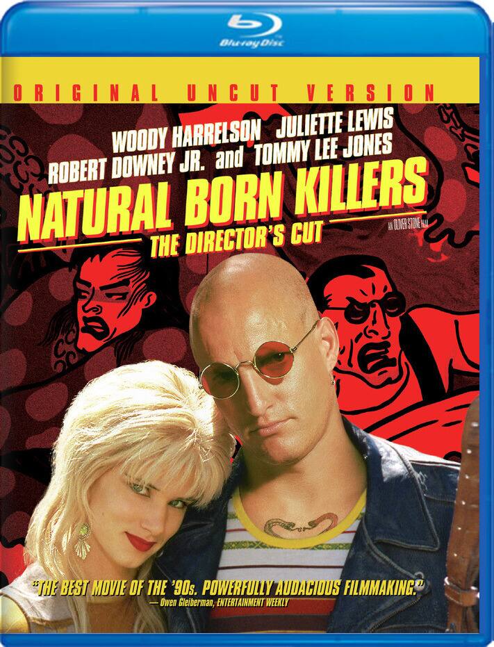 Front. Natural Born Killers: Director's Cut - BluRay.