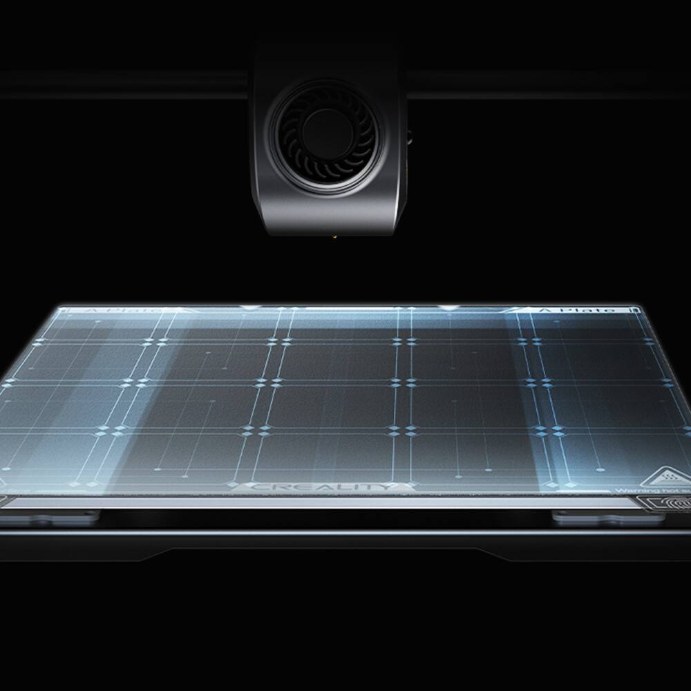 Alt View 20. Creality - K1 3D Printer - Black.