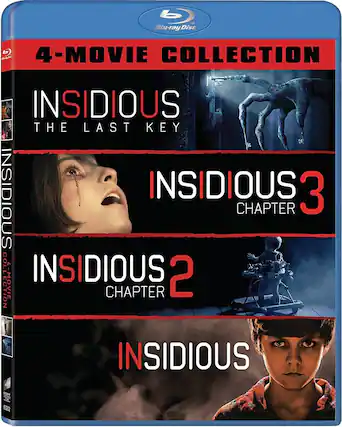 Front. Insidious / Insidious: Chapter 2 / Insidious: Chapter 3 / Insidious: The Last Key\ - BLU-RAY.