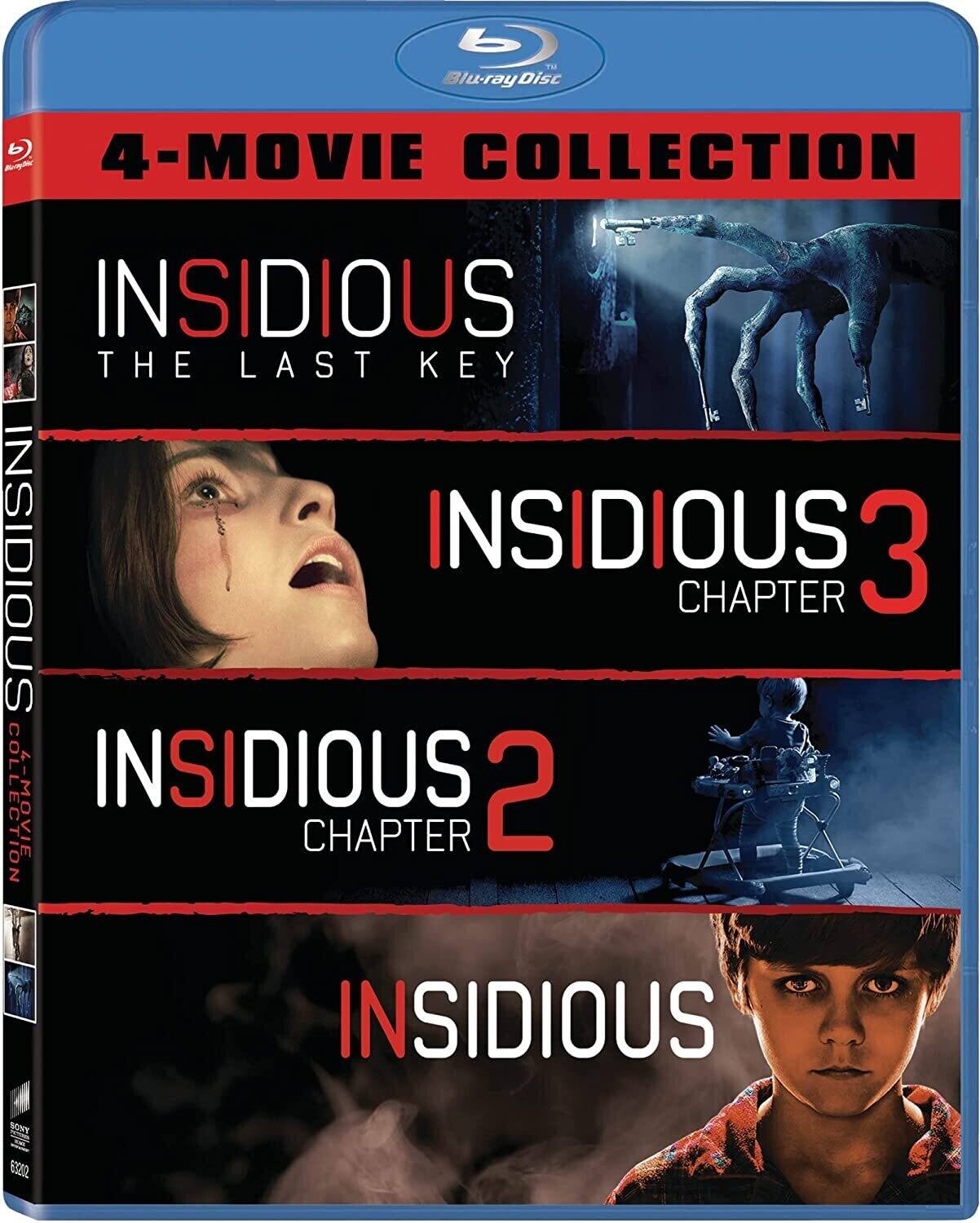 Insidious / Insidious: Chapter 2 / Insidious: Chapter 3 / Insidious: The Last Key\ - BLU-RAY