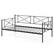 Alt View 1. Gymax - Gymax Metal Daybed Frame Twin Size Mattress Foundation w/ Metal Slat Support Black - Black.