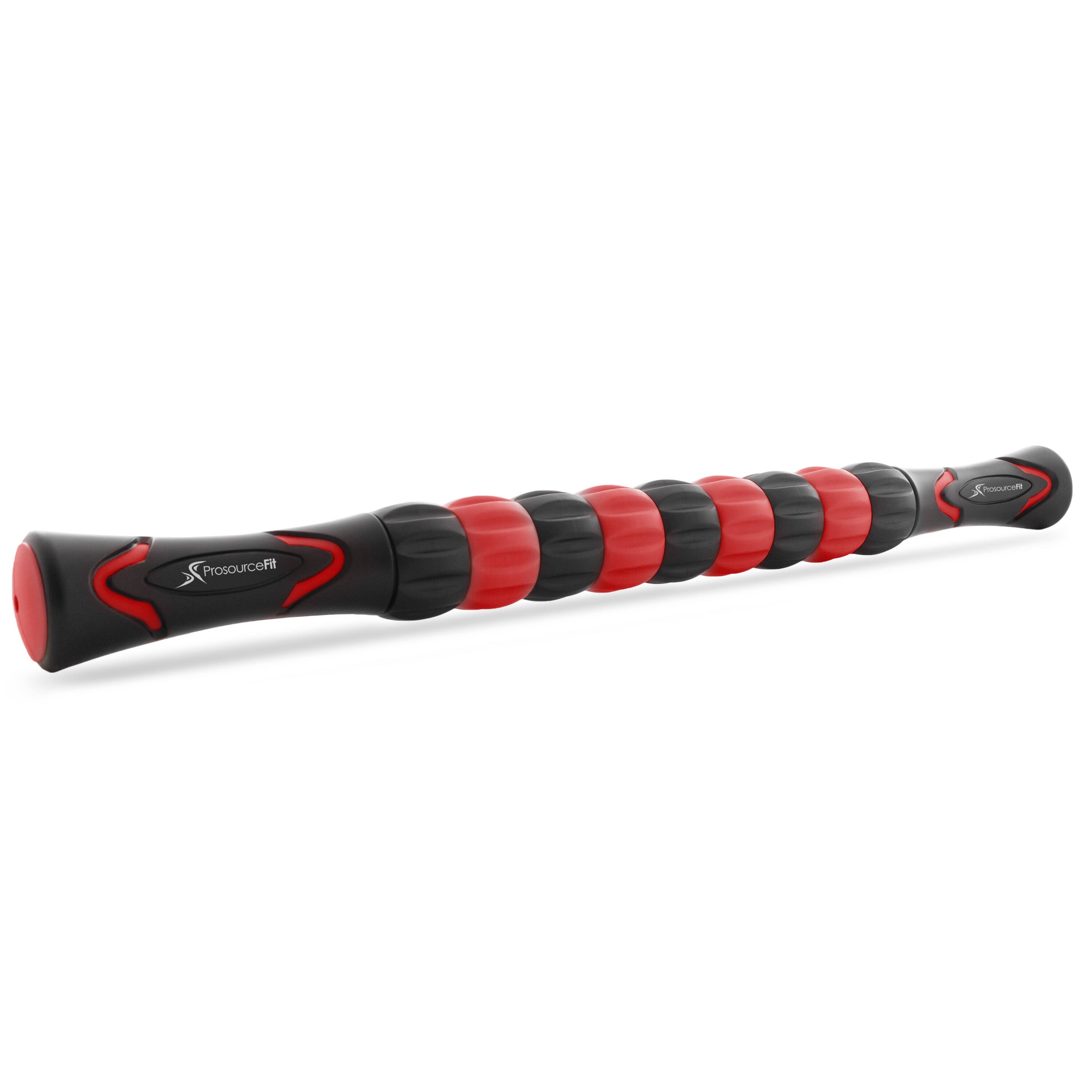 ProsourceFit - Massage Stick Roller - Black/Red