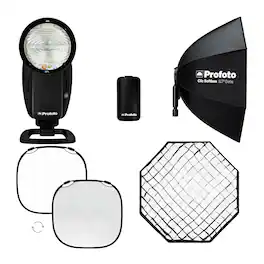 A10-Nikon Clic 2' octa Softbox Kit - Profoto A10 - Nikon, Clic Softbox 2 Octa, Clic Softgrid 2 Octa