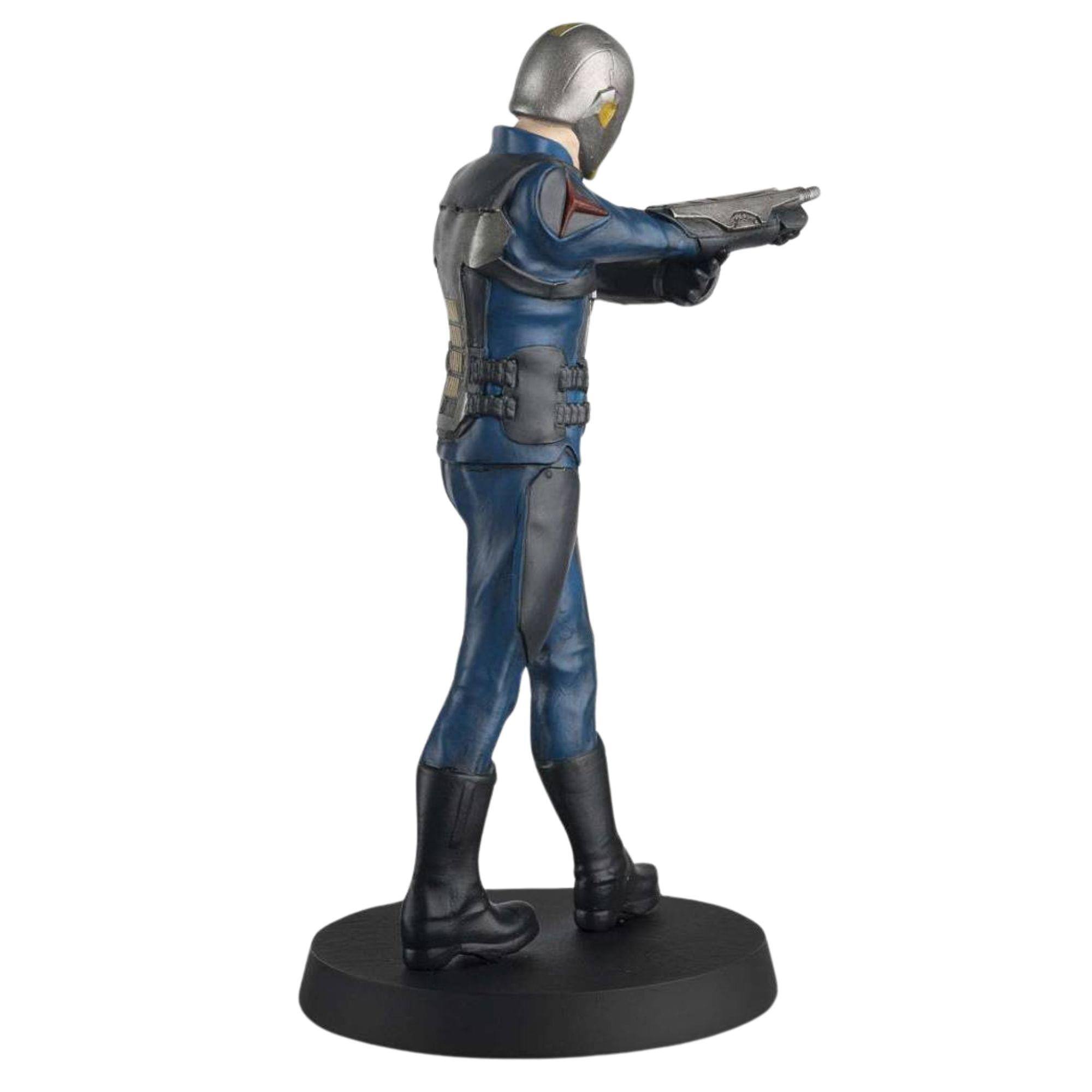 Alt View 5. Marvel - Eaglemoss Marvel Movie Collection 1:16 Figurine | Nova Corps - Blue.