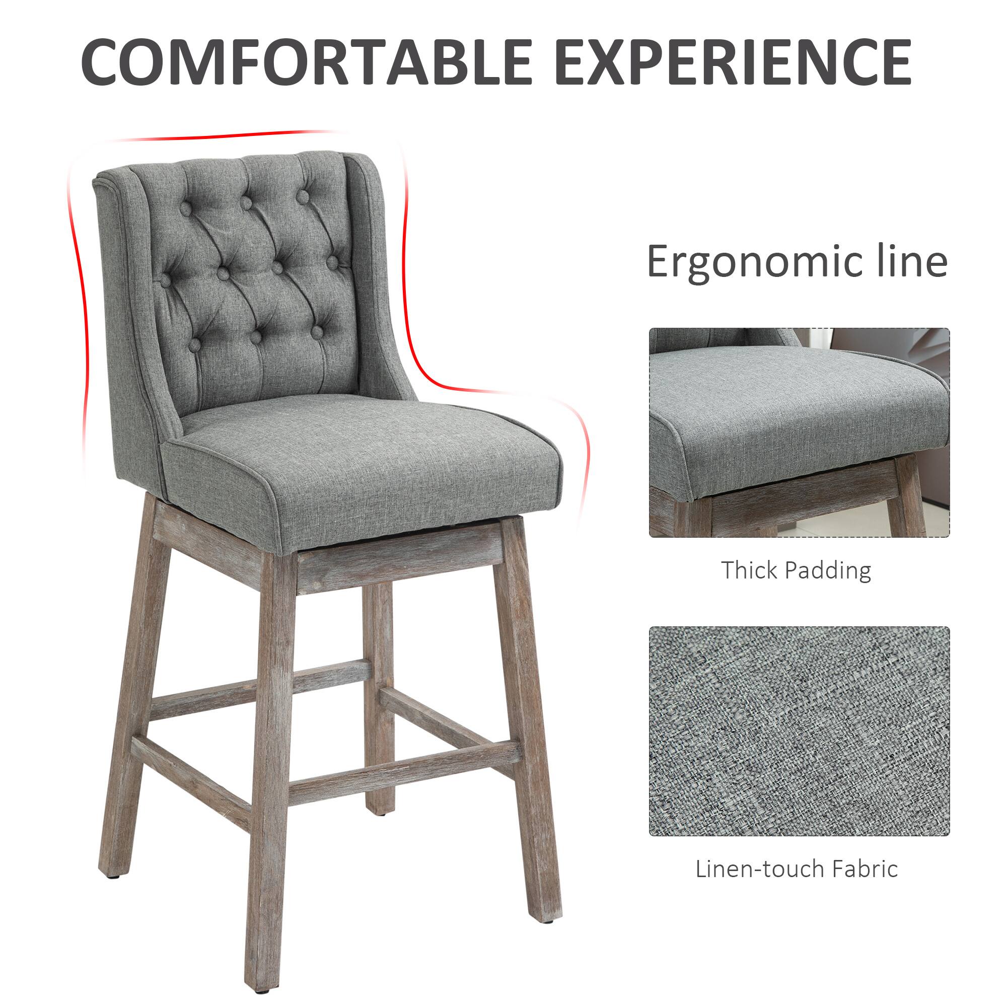 COMFORTABLE EXPERIENCE
Ergonomic line
Thick Padding
Linen-touch Fabric