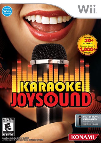  KARAOKE JOYSOUND with Microphone - Nintendo Wii