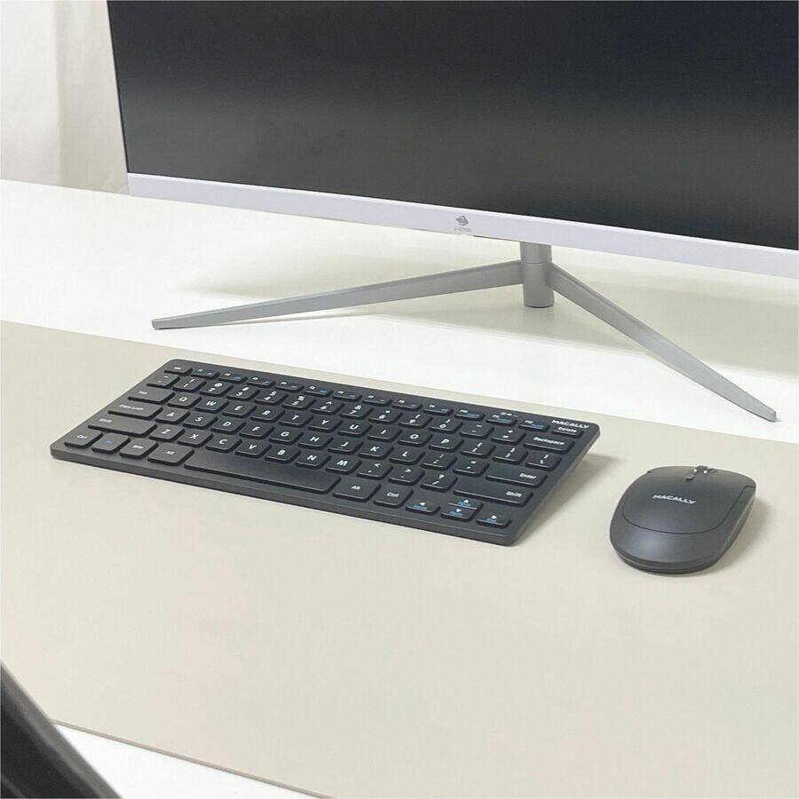 Alt View 5. Macally - Macally RF Wireless Keyboard and Mouse For Windows PC - USB Scissors Wireless RF 2.40 GHz Keyboard - 78 Key - Black - US - Unknown.