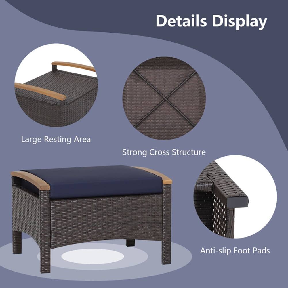 Details Display

- Large Resting Area
- Strong Cross Structure
- Anti-slip Foot Pads