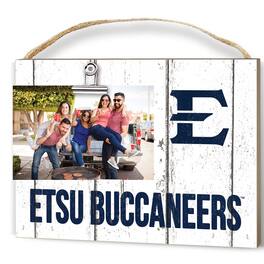 Jardine - ETSU Buccaneers 8" x 10" Weathered Clip It Frame - White