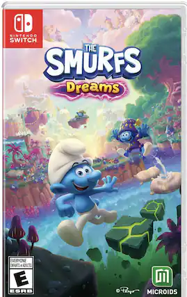The Smurfs' Dreams is a video game for the Nintendo Switch, suitable for both children and adults. It has an ESRB rating of M, and is developed by Peyo and published by Microïds. - E (Everyone)