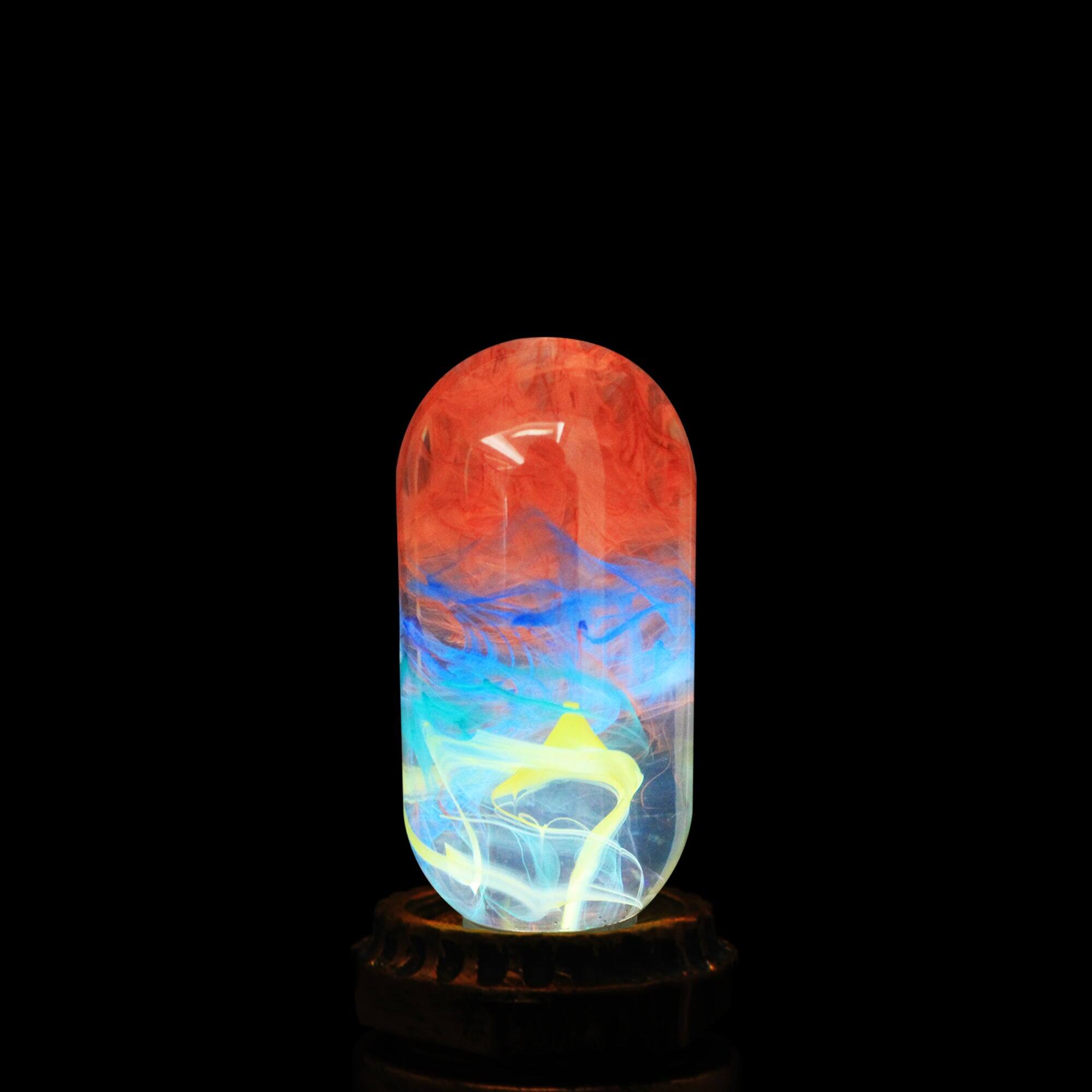 E.P. Light - Handmade Youth Resign Light Bulb - Multicolor
