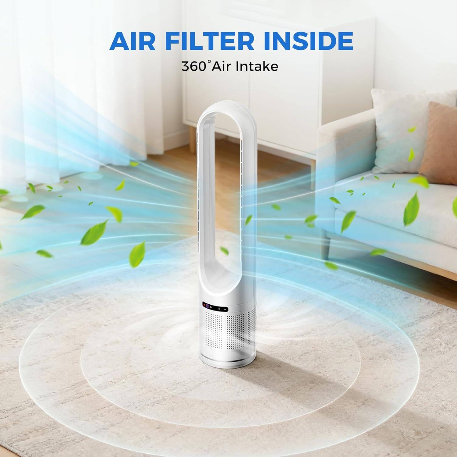 AIR FILTER INSIDE  
360° Air Intake