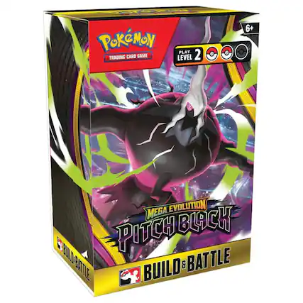 Pokémon Trading Card Game Level 2
6+
Mega Evolution Pitch Black
Build & Battle