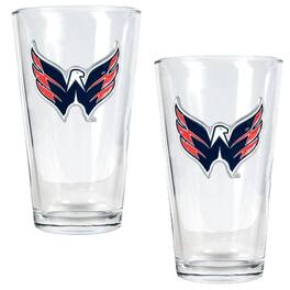 Great American Products - Washington Capitals 16oz. Pint Glass Set - Multicolor