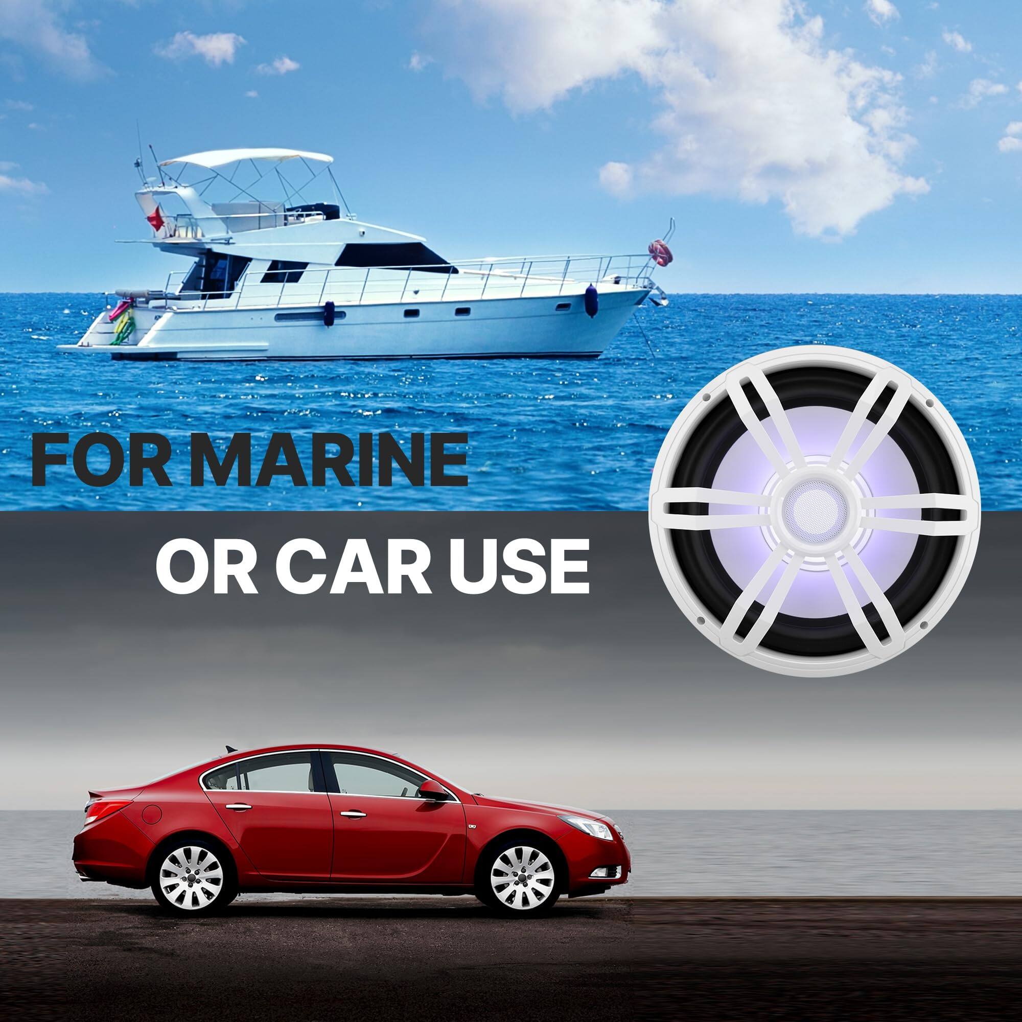 FOR MARINE OR CAR USE