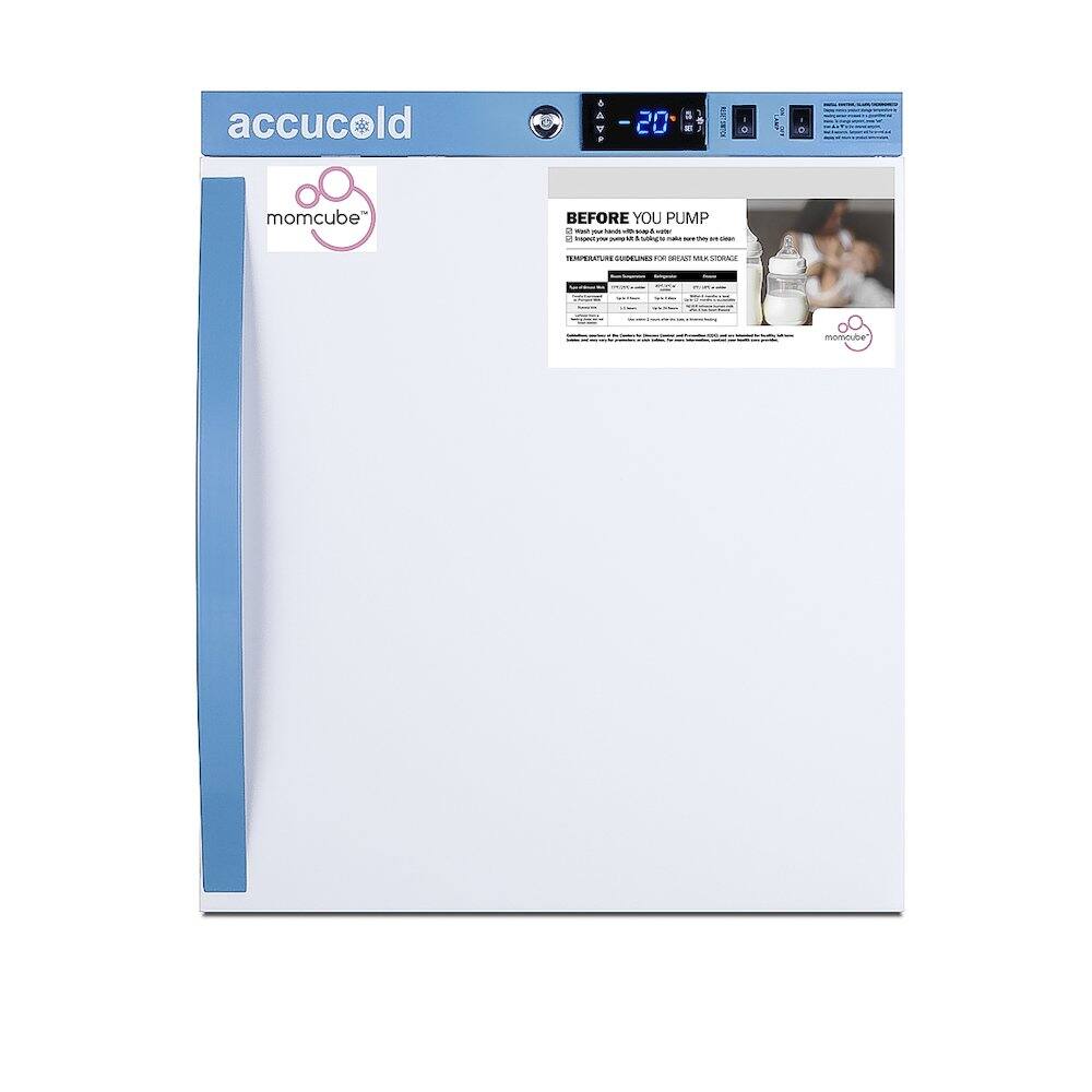 accucold - momcube

BEFORE YOU PUMP

1. Wash your hands with soap and water.
2. Wash your pump parts with soap and water.

TEMPERATURE GUIDELINES FOR BREAST MILK STORAGE

-20°F (-29°C) for long-term storage

marnuba