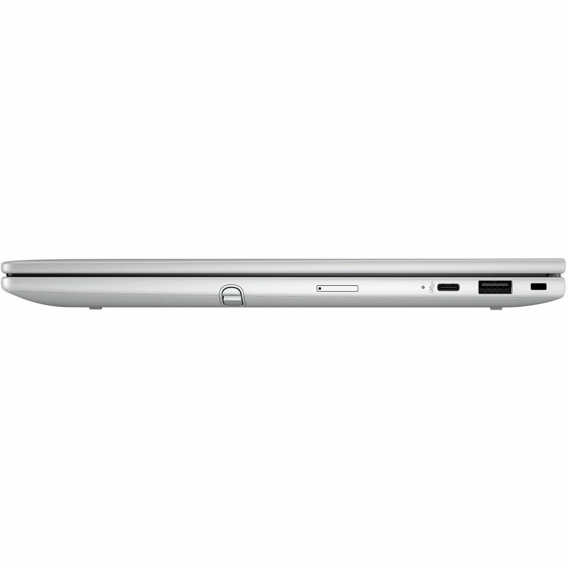 Alt View 2. HP - HP EliteBook 8 Flip G1i 13.3" Touchscreen Convertible 2 in 1 Notebook - WUXGA - 60 Hz - Intel Core Ultra 7 265U - vPro - Meteor Silver.