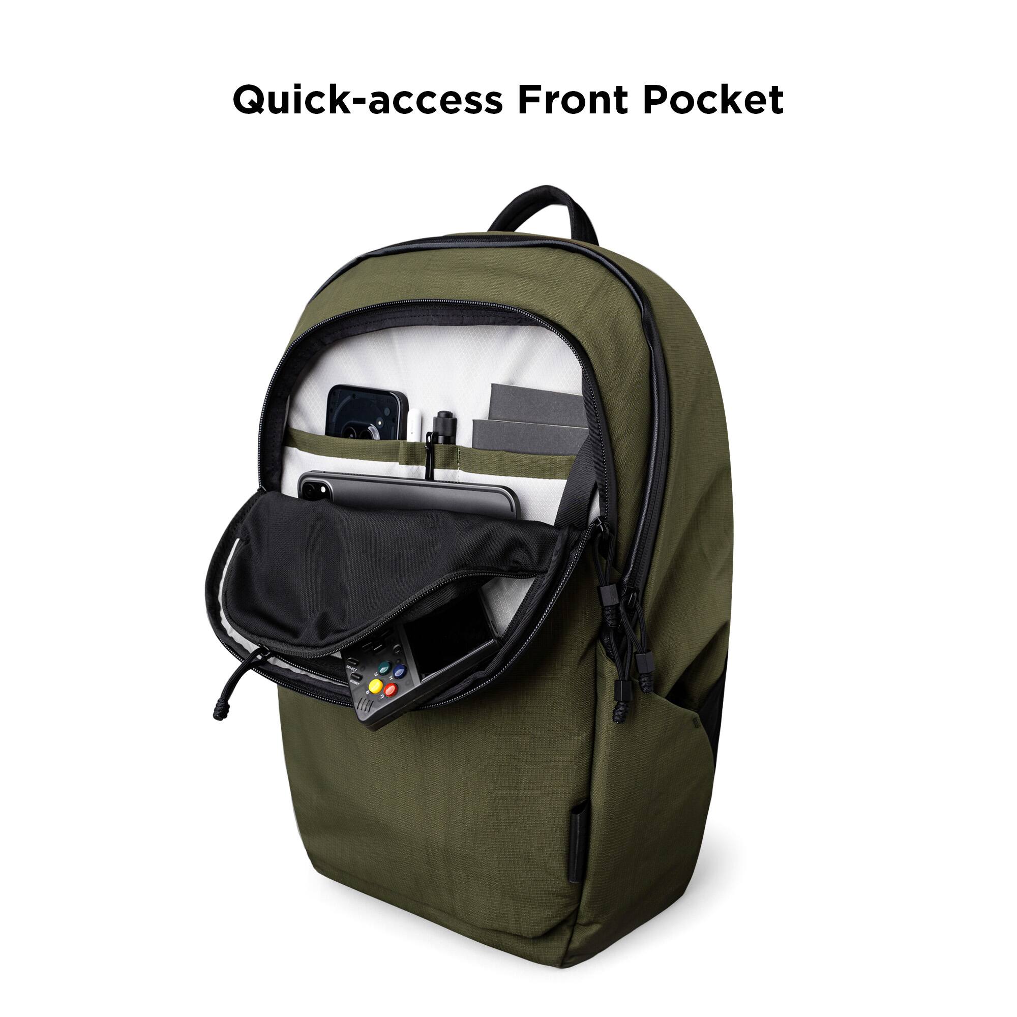 Quick-access Front Pocket