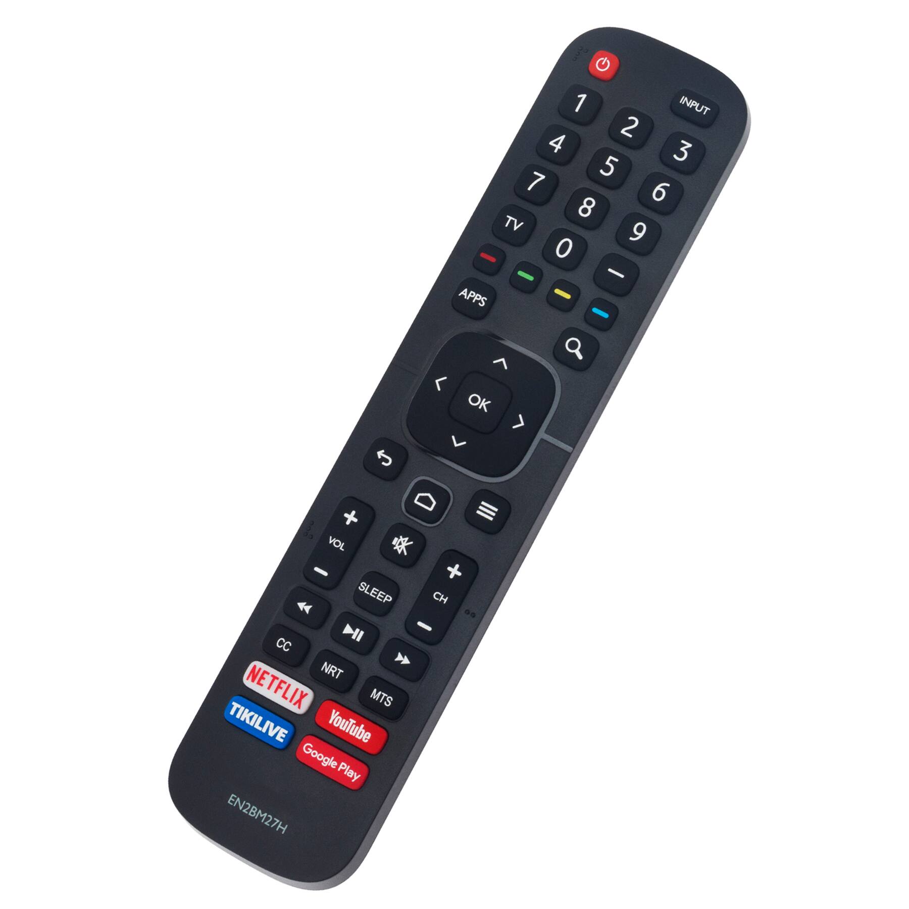 1 2 3 4 5 6 7 8 9 0 TV INPUT APPS OK VOL SLEEP CH CC NRT NETFLIX MTS TIKILIVE YouTube Google Play EN2BM27H