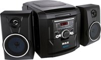 Angle Standard. RCA - Refurbished 4W 5-Disc Audio System with AM/FM Tuner.