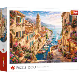 Trefl - Red Balkan Holidays 1500 Piece Puzzle - Multicolor